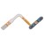 Fingerprint Sensor Flex Cable For Samsung Galaxy Z Flip6 Silver By - Maxbhi Com