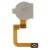 Fingerprint Sensor Flex Cable For Realme C25s White By - Maxbhi Com