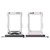 Sim Card Holder Tray For Apple Iphone 16 Pro Silver - Maxbhi Com