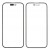 Replacement Front Glass For Apple Iphone 16 Blue By - Maxbhi Com