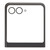 Replacement Front Glass For Motorola Razr 50 Orange By - Maxbhi Com
