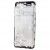 Lcd Frame Middle Chassis For Infinix Hot 11 White By - Maxbhi Com
