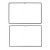 Replacement Front Glass For Samsung Galaxy Tab S10 Ultra Silver By - Maxbhi Com