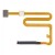 Fingerprint Sensor Flex Cable For Samsung Galaxy A16 5g Black By - Maxbhi Com