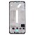 Lcd Frame Middle Chassis For Vivo Iqoo Pro 5g Black By - Maxbhi Com