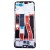 Lcd Frame Middle Chassis For Oppo Reno5 F Black By - Maxbhi Com