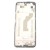 Lcd Frame Middle Chassis For Itel P37 White By - Maxbhi Com