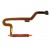 Fingerprint Sensor Flex Cable For Blackview Oscal C70 Black By - Maxbhi Com