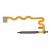 Fingerprint Sensor Flex Cable For Motorola Moto G35 5g Black By - Maxbhi Com