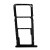 Sim Card Holder Tray For Samsung Galaxy A06 Black - Maxbhi Com