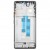 Lcd Frame Middle Chassis For Xiaomi Poco M6 Pro 4g White By - Maxbhi Com