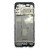 Lcd Frame Middle Chassis For Tecno Spark 4 Black By - Maxbhi Com