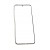 Replacement Front Glass For Meizu 18s Black By - Maxbhi Com
