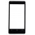 Replacement Front Glass For Nokia Lumia 800 Black By - Maxbhi Com