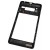 Lcd Frame Middle Chassis For Lenovo P780 Black By - Maxbhi Com