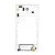 Middle Frame Ring Only For Lenovo A1000 White By - Maxbhi Com