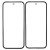 Replacement Front Glass For Google Pixel 9a Black By - Maxbhi Com