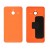 Back Panel Cover For Microsoft Lumia 640 Xl Orange - Maxbhi Com