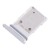 Sim Card Holder Tray For Samsung Galaxy S25 Edge White - Maxbhi Com