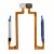 Fingerprint Sensor Flex Cable For Xiaomi Redmi Note 12r Pro White By - Maxbhi Com