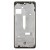 Lcd Frame Middle Chassis For Tecno Camon 20 Pro 4g Black By - Maxbhi Com
