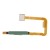 Fingerprint Sensor Flex Cable For Motorola Moto G75 5g Green By - Maxbhi Com