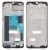 Lcd Frame Middle Chassis For Realme Note 60 Black By - Maxbhi Com