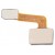 Fingerprint Sensor Flex Cable For Realme Q3 Pro 5g White By - Maxbhi Com