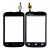 Touch Screen Digitizer For Micromax X853 Black By - Maxbhi Com