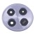 Camera Lens Glass With Frame For Xiaomi Redmi 14r 5g Purple By - Maxbhi Com