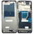 Lcd Frame Middle Chassis For Vivo Y04 Black By - Maxbhi Com