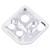 Camera Lens Glass With Frame For Asus Rog Phone 9 Pro White By - Maxbhi Com