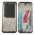 Lcd Frame Middle Chassis For Tecno Spark 40 Black By - Maxbhi Com