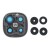 Camera Lens Glass With Frame For Xiaomi Poco X7 White By - Maxbhi Com