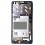 Lcd Frame Middle Chassis For Huawei Ascend G700 Black By - Maxbhi Com