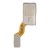 Fingerprint Sensor Flex Cable For Huawei Mate 50 Pro White By - Maxbhi Com