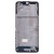 Lcd Frame Middle Chassis For Vivo Y35 Plus Black By - Maxbhi Com
