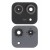 Camera Lens Glass With Frame For Xiaomi Redmi 15c 5g Black By - Maxbhi Com