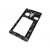 Middle Frame Ring Only For Lg Optimus L7 Ii P713 White By - Maxbhi Com