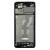 Lcd Frame Middle Chassis For Infinix Smart 8 Hd Black By - Maxbhi Com