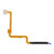Fingerprint Sensor Flex Cable For Xiaomi Poco C85 4g White By - Maxbhi Com