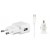 3 in 1 Charging Kit for Micromax X650 with Wall Charger, Car Charger & USB Data Cable - Maxbhi.com