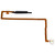 Fingerprint Sensor Flex Cable For Honor X7d 5g Black By - Maxbhi Com
