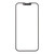 Replacement Front Glass For Apple Iphone 17e Black By - Maxbhi Com