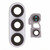 Camera Lens Glass With Frame For Samsung Galaxy S26 Ultra White By - Maxbhi Com