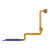 Fingerprint Sensor Flex Cable For Xiaomi Poco C85 4g Purple By - Maxbhi Com
