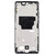 Lcd Frame Middle Chassis For Motorola Edge 2024 White By - Maxbhi Com