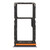 Sim Card Holder Tray For Xiaomi Redmi 15 4g Black - Maxbhi Com