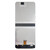 Lcd With Touch Screen For Zte Nubia Flip3 White By - Maxbhi Com