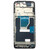 Lcd Frame Middle Chassis For Vivo Y04 Black By - Maxbhi Com